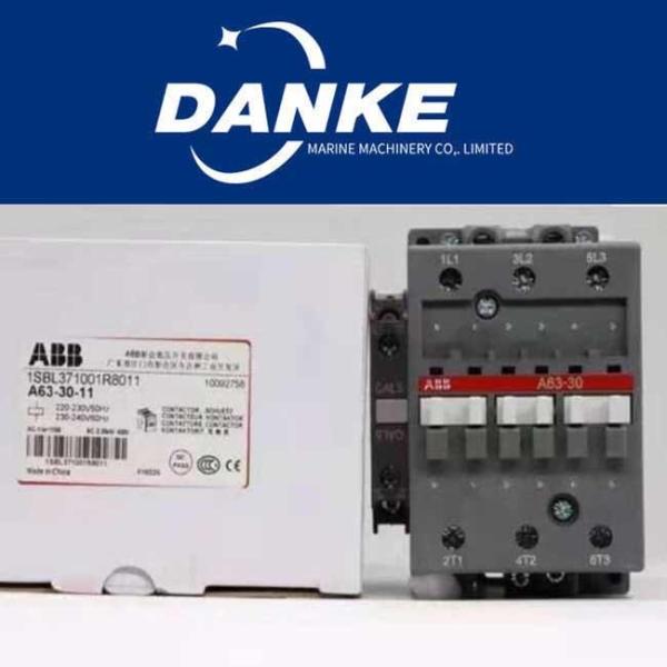 Buy cheap ABB A63-30-11 Marine Electrical Equipment Power Contactor With AC Switching from wholesalers