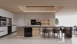 Luxury Stainless Steel Modern Kitchen Cabinet With Sustainable Design Functional