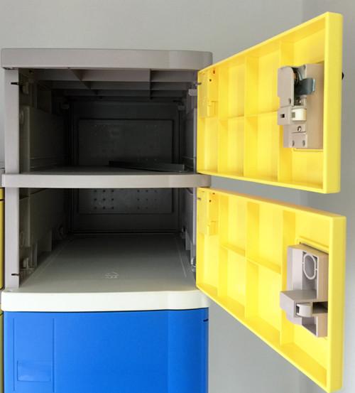 Quality Fitness Center Lockers 10 Comparts 1 Column , Strong Commercial Gym Lockers for sale