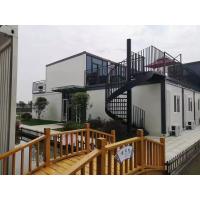 Buy cheap Luxury 2 Bedroom Prefab Container Homes 20 Foot Rock Wool Roof product