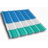 Buy cheap Weather Resistant Lasting Color PVC Roof Tiles 0.8mm For Villa Garden Construction from wholesalers