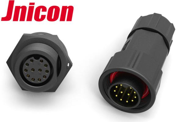 Buy cheap Screw Connection Waterproof Electrical Connectors 12 Pin IP68 Molded Cable Suppported from wholesalers