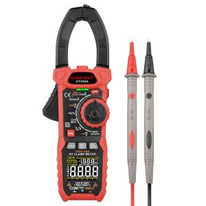 Wholesale HT208A Digital Clamp Meter 6000counts Habotest 1000V Ohm Hz Temperature NCV, VFD , DUTY test pinza amper Inrush DCA zero from china suppliers