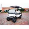 Buy cheap White Color 4 Seater Golf Cart Wheelbase 1630mm AC Motor 3.5 KW Ground Clearance 180mm from wholesalers