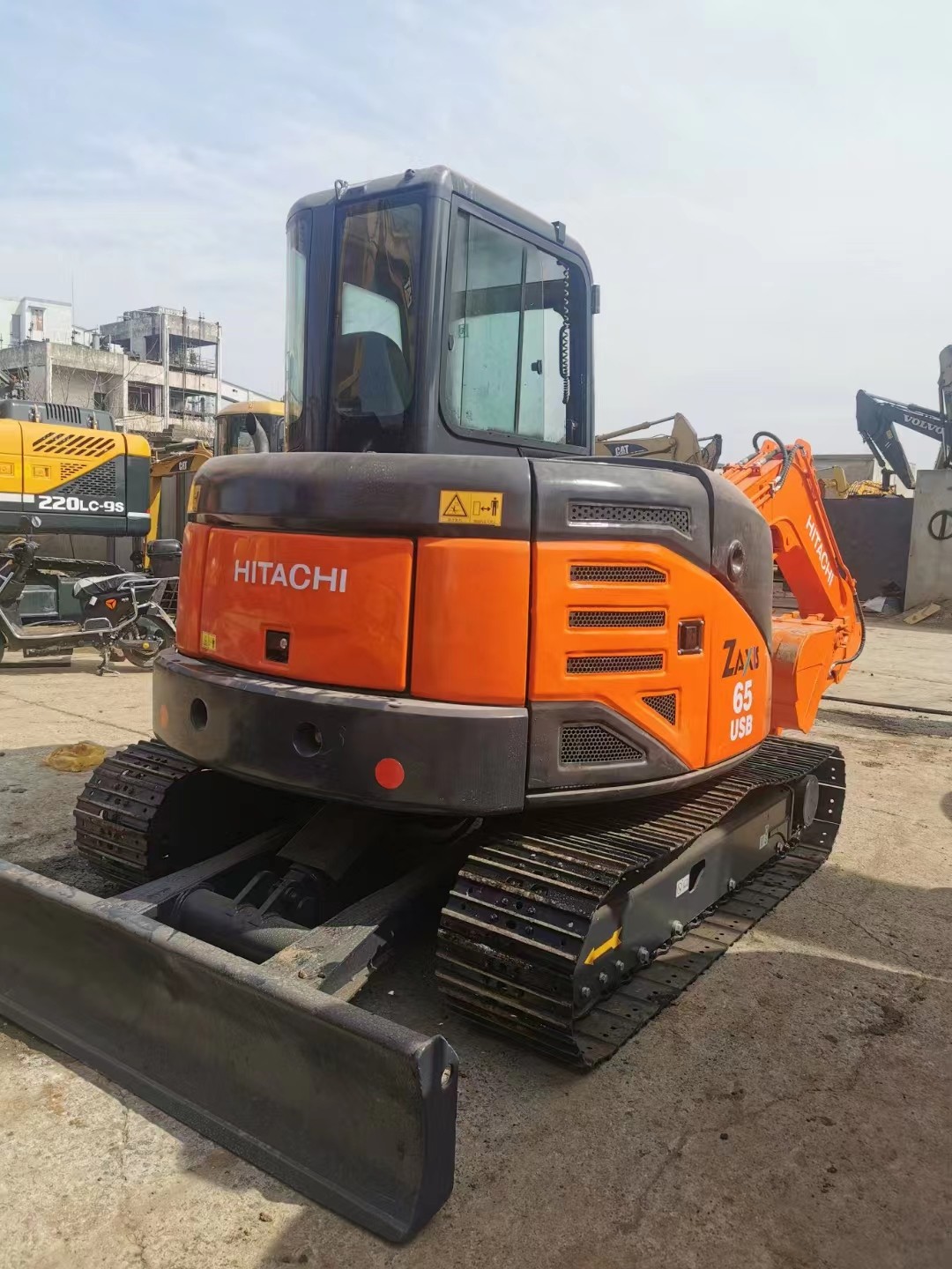 Mini ZX65USB Second Hand Hitachi Excavator 6 Tons