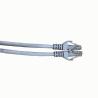 Buy cheap Gray Cat5e Network Communication Cable 8P/8C G/F*2 Crystal Head 1000mm 087 from wholesalers
