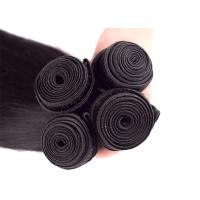 Buy cheap Soft Black Brazilian Hair Weave , No Tangling Brazilian Virgin Remy Human Hair product