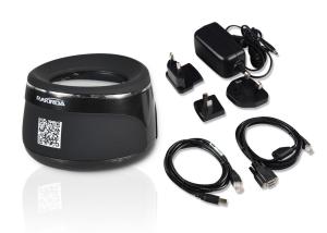Wholesale Supermarket Cashier Desktop Barcode Scanner Module Round 1.75W Beep Notification from china suppliers