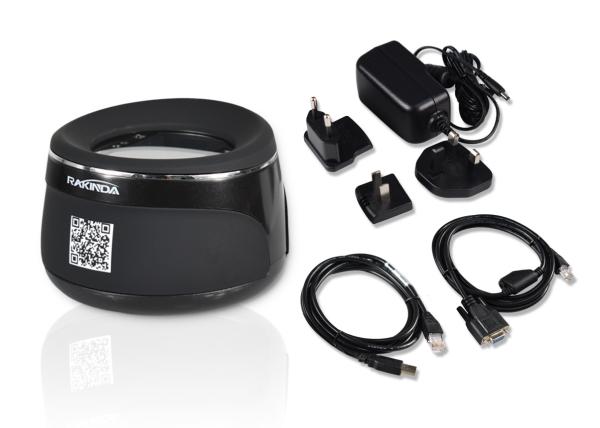 Buy cheap Supermarket Cashier Desktop Barcode Scanner Module Round 1.75W Beep Notification from wholesalers