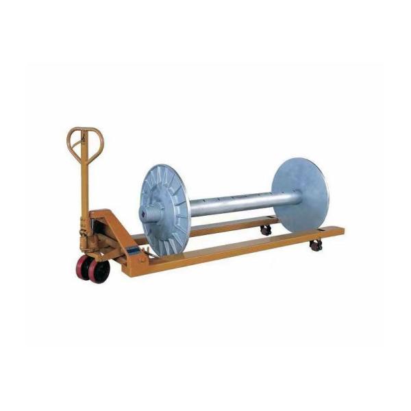 Buy cheap Hydraulic Empty Warp Beam Transport Trolley Textile Industry Fabric Pack And Roll from wholesalers