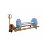 Buy cheap Hydraulic Empty Warp Beam Transport Trolley Textile Industry Fabric Pack And Roll from wholesalers
