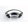 Buy cheap 2.0mm Stainless Steel Sanitary Fittings Grade 316 90 Deg Bend Long Type 1.5 x D from wholesalers