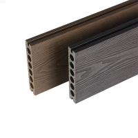 Buy cheap 3D Outdoor Wood Plastic Composite Flooring WPC Floor Panel 140x25mm Brown product