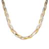 Buy cheap Gold Twisted Ladies Fancy Necklace Womens Multiscene Fashion Style from wholesalers