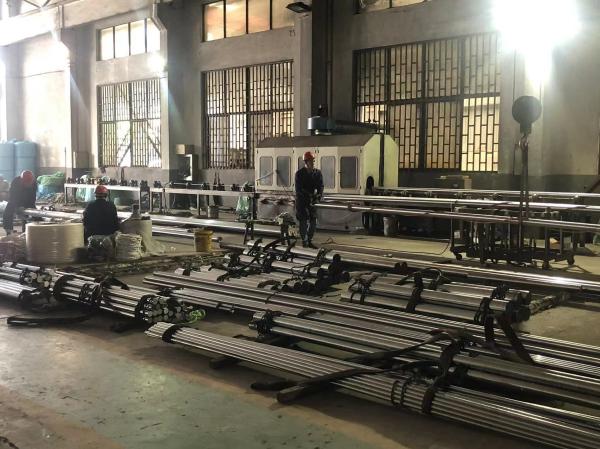 40CR Surface Finish/Roughness 0.4 Between 50-55 Degrees Chrome Piston Rod