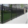 Buy cheap Steel Pinnacle 3 Rail 8ft Wide Tubular Pool Fencing for Residential from wholesalers