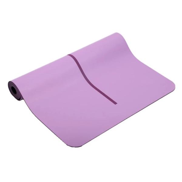 Buy cheap yoga mat, PU+ Natural rubber yoga mat, anti slip polyurethane, large exercise mat, fitness mats wholesale from wholesalers