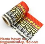 Gold Foil Washi Tape Romantic Cherry Blossom Sakura Diy Scrapbooking Masking