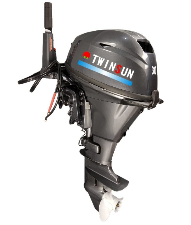 5500r/Min 30 Hp Electric Outboard Motor Marine / Electric Start Outboard Engine
