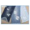 Buy cheap Dark Indigo Blue 11 Ounces 100 Cotton Denim Fabric Boyfriend Style Black Jean Material from wholesalers