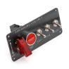Buy cheap Racing Only Switch Panel 2 3 4 Hole Rated Current 300A In Red For B2B Buyer from wholesalers