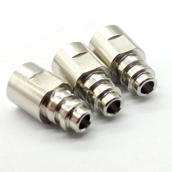 Buy cheap Silver CNC Machining Aluminum Parts Polished Metal Spare Parts Corrosion Resistance from wholesalers