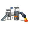 Buy cheap Commercial Kids Playground Slides Park Outdoor Entertainment Equipment from wholesalers