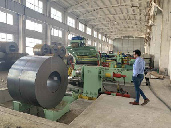 Buy cheap MA-(1~6) ×1600mm Steel Coil Slitting Line with 132KW coil max 30T slitting speed 60-100M/min from wholesalers
