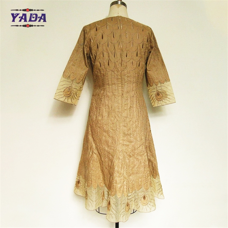 Woman long western dance costume peacock style wholesale bulk women's slim fit retro dress with low price