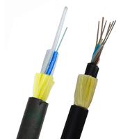 Buy cheap All-Dielectric Self-Supporting Outdoor Aerial ADSS 48 Core Fiber Optic Cable product