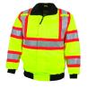 Buy cheap Reflective PPE Safety Wear High Quality Fluorescent Yellow Polyester Reflective Jacket from wholesalers