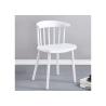 Buy cheap Polypropylene Coloured Plastic Dining Chairs 50cm 46cm Black White from wholesalers