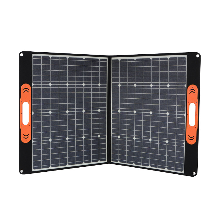 60W Lightweight Solar Panel Charger Waterproof Fabric Foldable Solar Power Charger