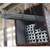 Buy cheap Blue Powder Coated Highway Light Steel Pole 12m once forming without slip joint from wholesalers