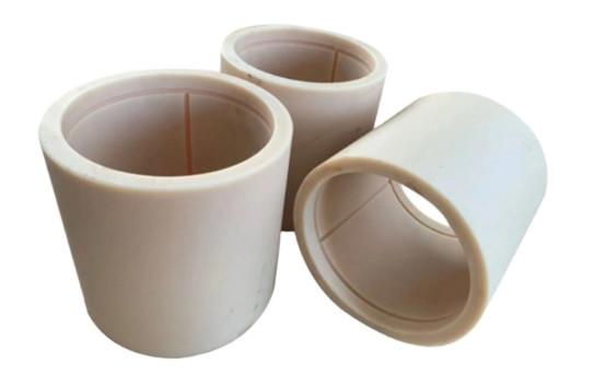 Buy cheap Low Creep PEEK Plastic Parts Nylon POM Bushing Flame Retardant from wholesalers
