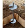 Buy cheap Hot Deep Customised Galvanized Steel Ground Screw Helical Bolt Piles for Solar System from wholesalers