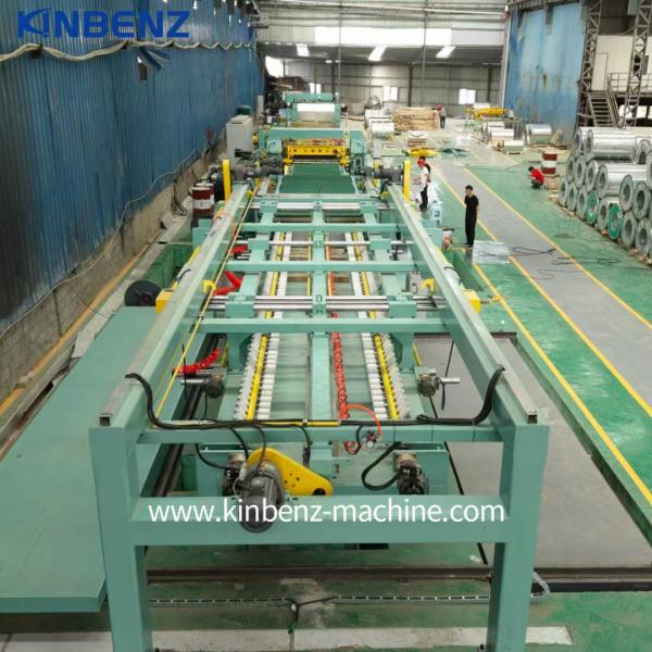 Buy cheap Top-notch Automatic Pneumatic Stacker Metal Cut To Length Line from wholesalers
