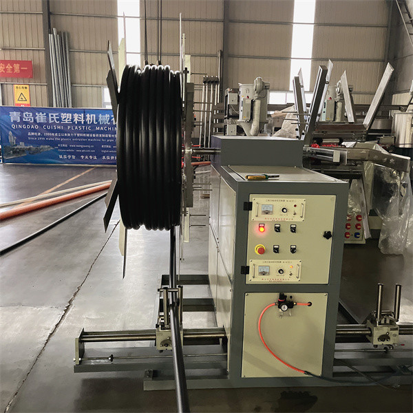 Reliable Plastic Pipe Machine 55kw-160kw 380V High Speed HDPE Pipe Machine