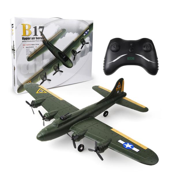 Buy cheap 2024 Fx-817 Rc Airplane Remote Control B-17 Glider 2ch Stunt Flying Aircraft Aerial Fortress Bomber with Sufficient Power from wholesalers