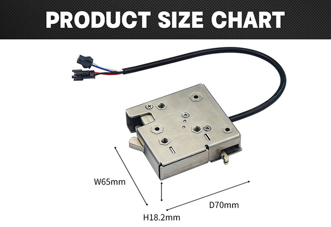 Smart Electromagnetic Cabinet Door Lock Electric Bolt Lock
