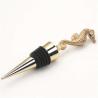 Buy cheap Great Promotion Gift Wine Accessories Brand Promotion Gift Gold Metal Hippocampus Wine Bottle Stopper Wedding Favor from wholesalers