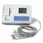 Buy cheap 3 channel Portable ecg monitor electrocardiography machine ekg ecg machines home ecg devices software Printer from wholesalers