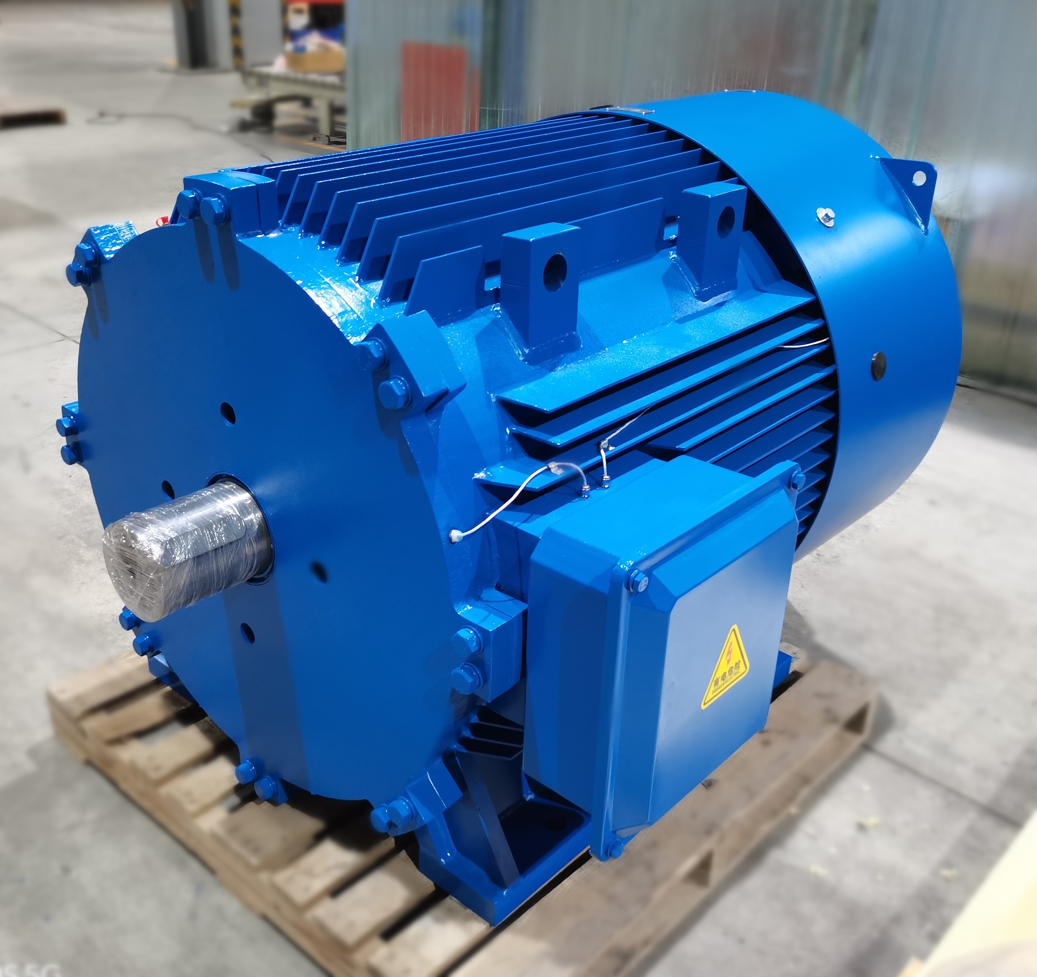 NdFeB Rare Earth PMAC Motor With Air Cooling And IP54 Protection Grade