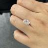 Buy cheap Jewelry Decorations 1-1.99Carat Oval Loose Synthetic Diamonds VVS-VS from wholesalers