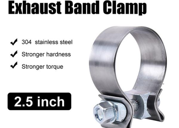 Buy cheap Catalytic Converter Repair Parts 2.5" Narrow Band Clamp For Exhaust Tip from wholesalers