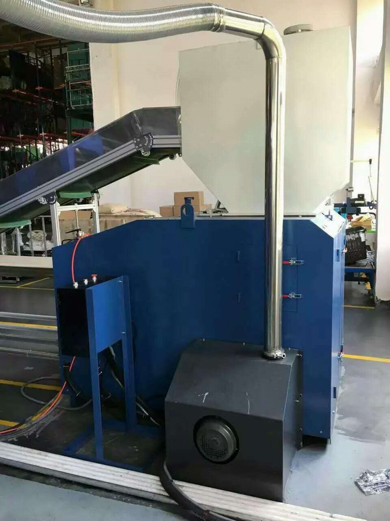 Central Fast-speed Gray Granulating Machine / Shredder / Granulator SKD-11 OG-30FS for large plastic defect Cuttings