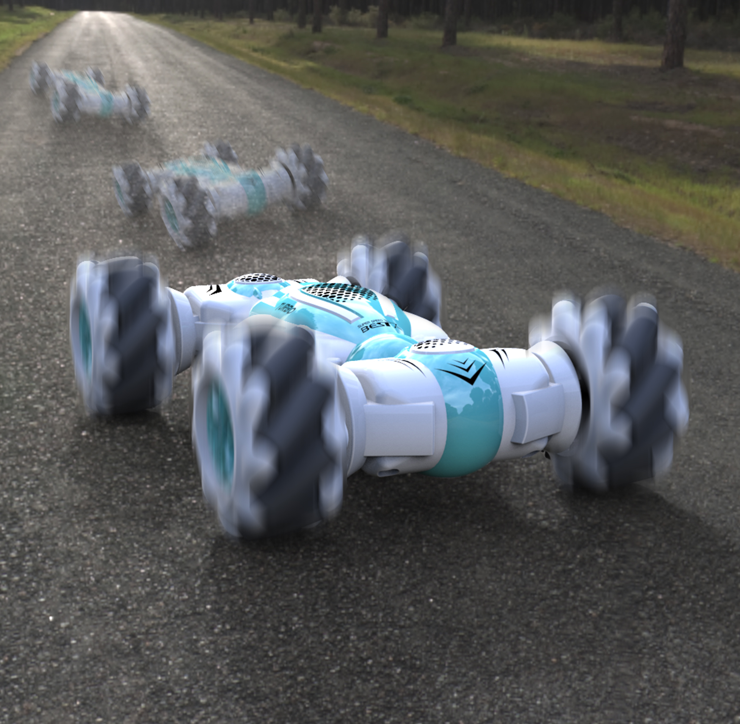 Experience the Excitement of Off-road Driving with our Electric Gesture Sensing Twist Car Operating Instructions Included