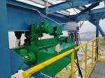 Tank top maintenance lifting machinery equipment LNG curved rail electric hoist