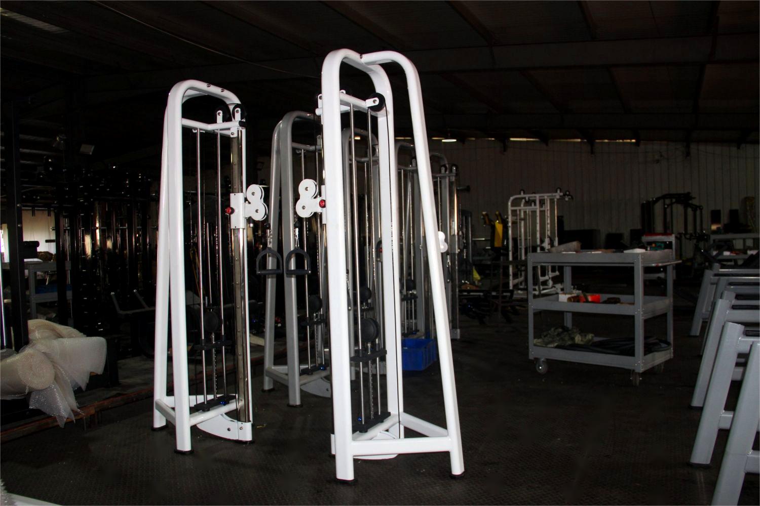 Multi-Functional Home Gym Equipment Medium Loader Cable Crossover Smith Machine Back Extension Lat Pull Chest Press Smith Cable