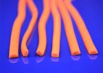 Insulation Silicone Sponge Rubber Strips Atmospheric Oxidation Resistance